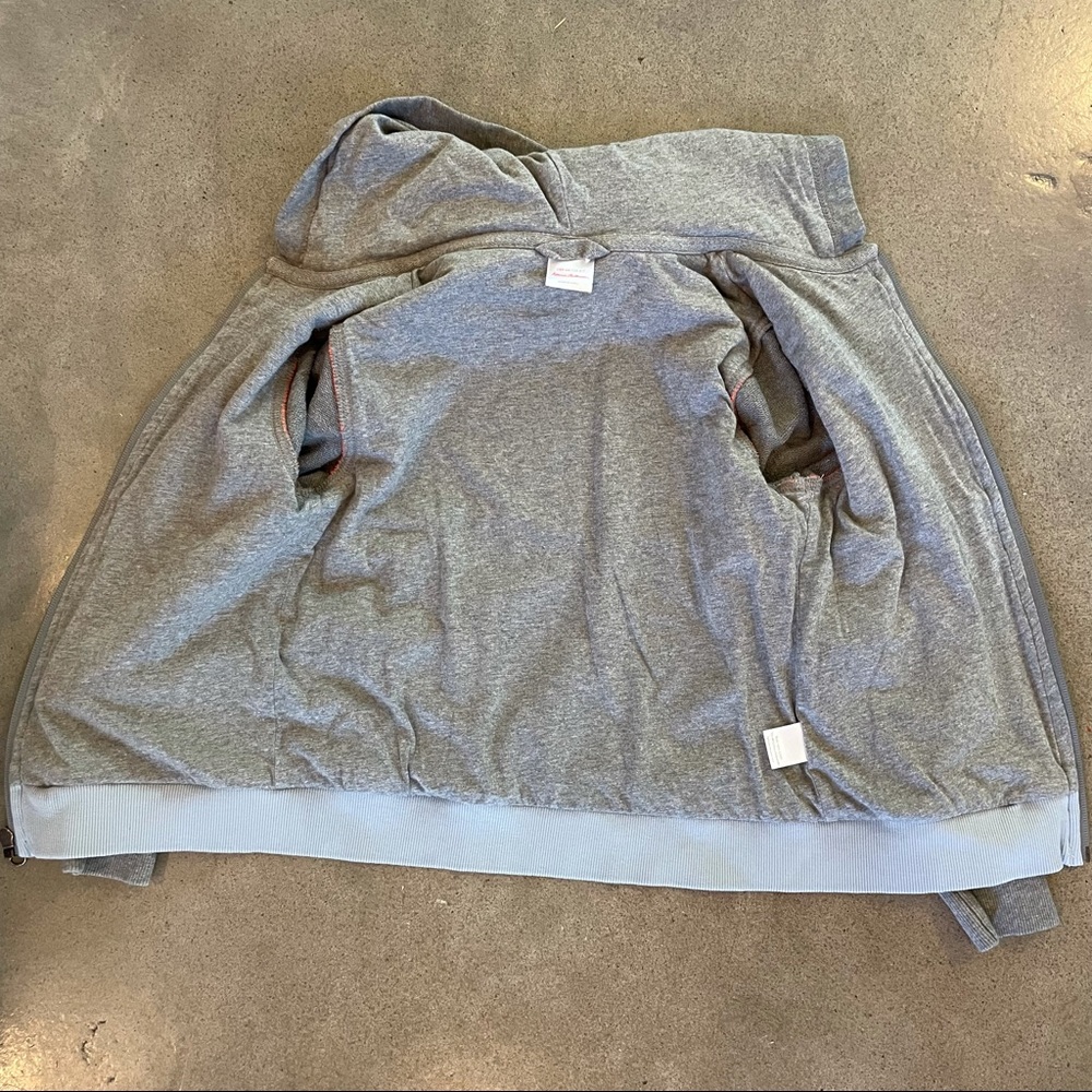Hanna Andersson color block zip up hoodie sweater - Picture 5 of 5